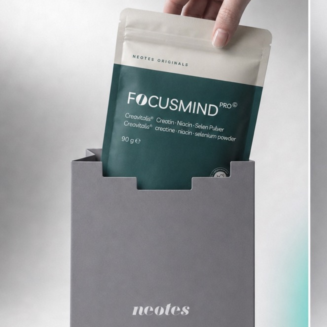 Mikronisiertes Creavitalis® Creatin‑Monohydrat, eine weiterentwickelte Form von Creatin in besonders feiner Qualität. 