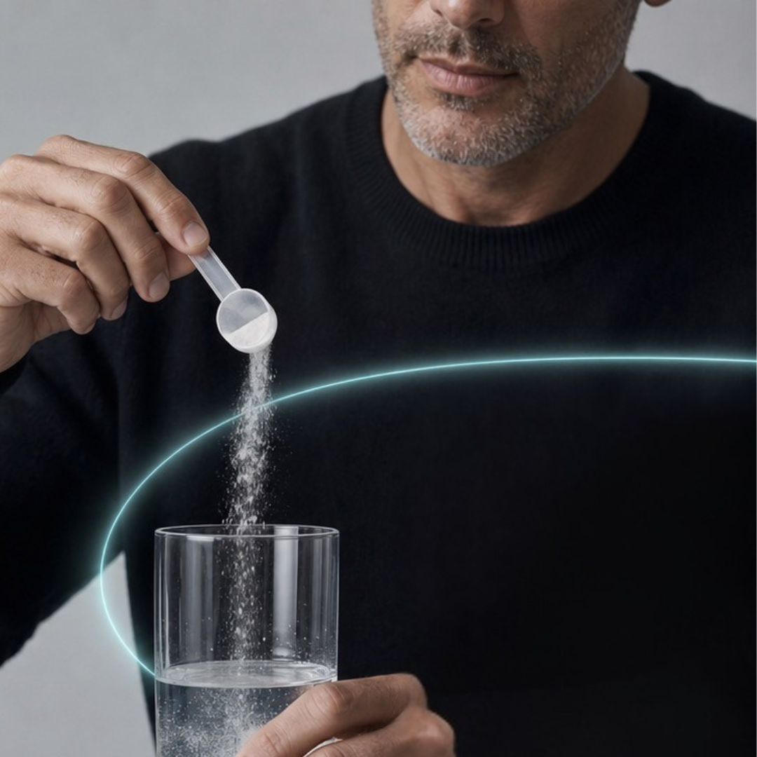 Mikronisiertes Creavitalis® Creatin‑Monohydrat, eine weiterentwickelte Form von Creatin in besonders feiner Qualität. 