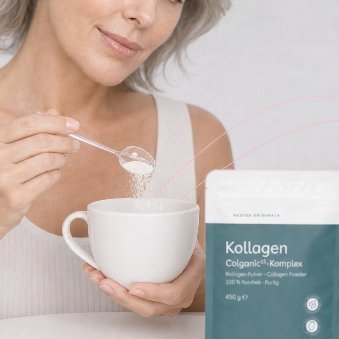 Spezielles Herstellungsverfahren bei dem die Kollagenpeptide enzymatisch gespalten werden.  
