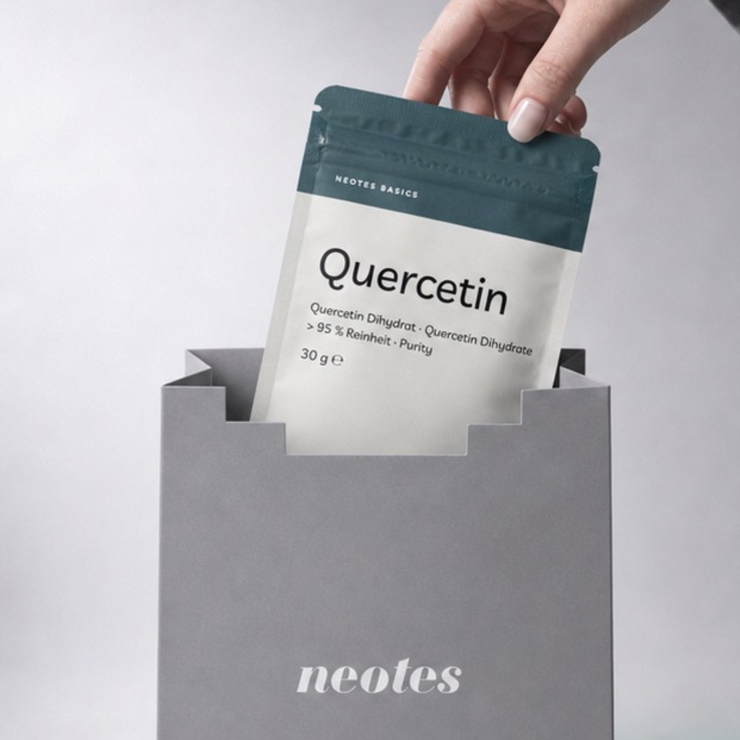 Quercetin in konzentrierter Form aus japanischem Pflanzenextrakt. 